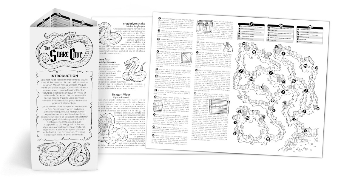 Snake Cave RPG Adventure